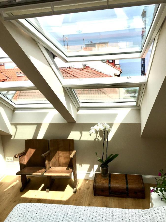 Atico Marques Vistas Al Mar - Garaje Opcional Apartamento Gijón Exterior foto