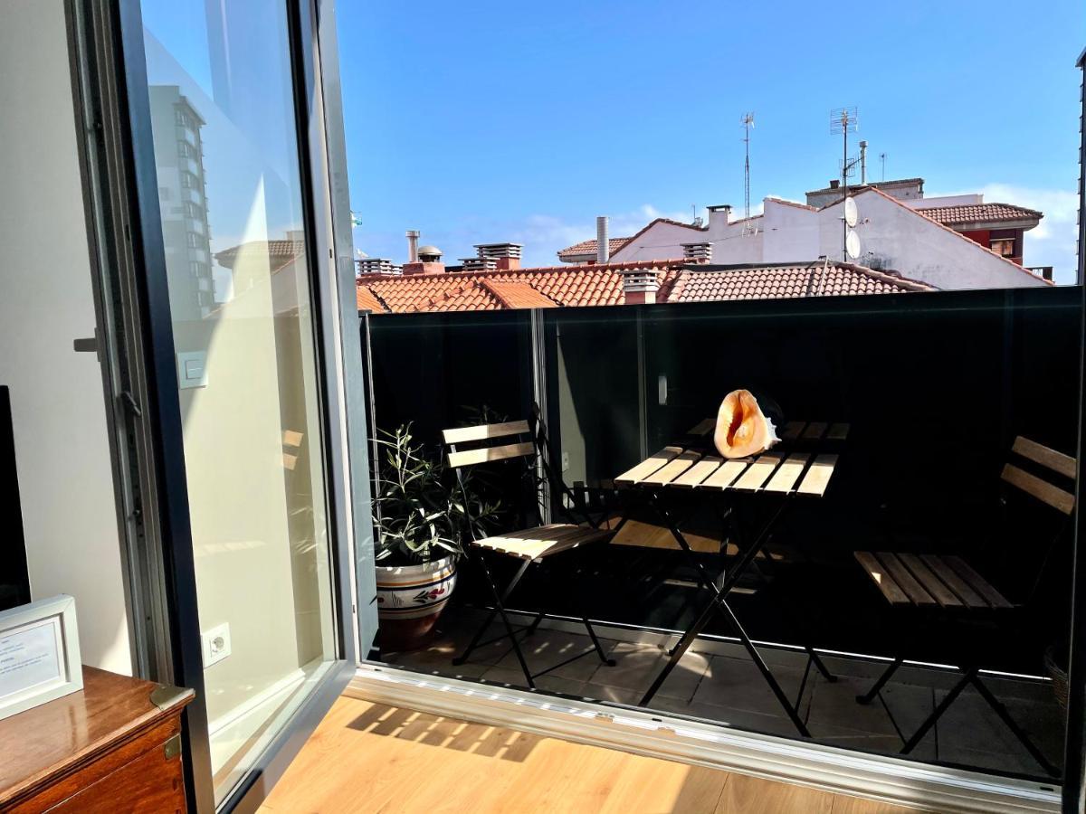 Atico Marques Vistas Al Mar - Garaje Opcional Apartamento Gijón Exterior foto